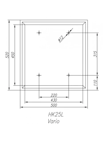 Základna pro frézku/vrtací stroj HK-25