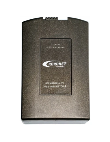 Sada kobaltových vrtáků 1-13 HSSE TiN 25ks