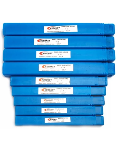 Sada broušených vrtáků 9 ks 14,5-30 mm