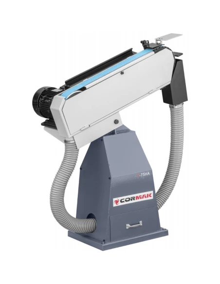 Pásová bruska s odsáváním kovů CORMAK SAH75