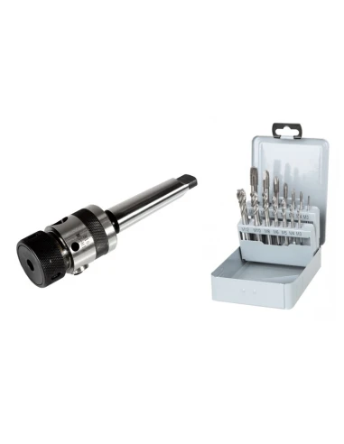 Sada pro závitování: Držák závitů M3-M12/B16 +...