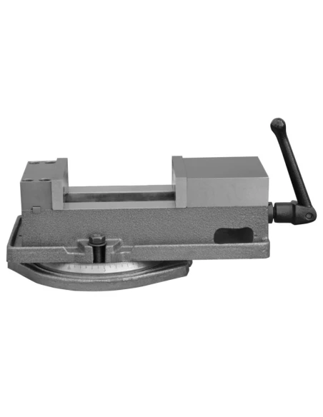 Přesný otočný strojní svěrák 125 mm