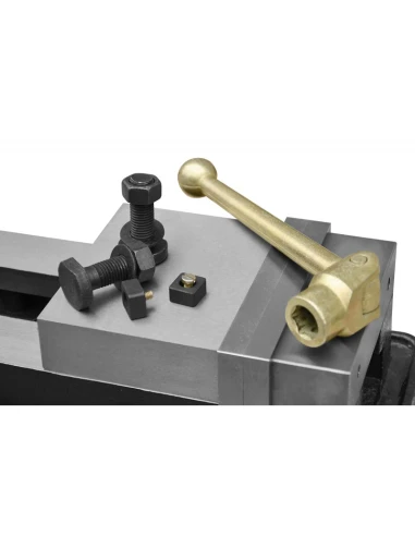 Přesný otočný strojní svěrák 160 mm