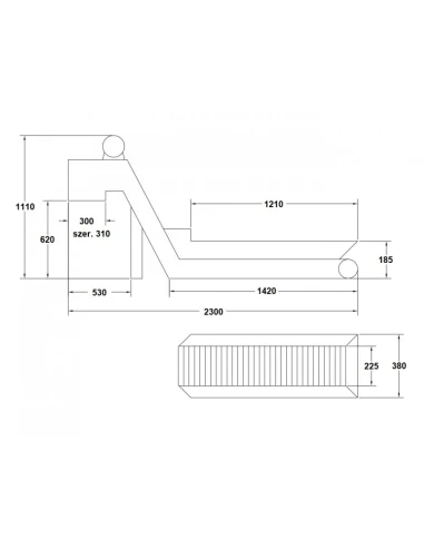 Dopravník pro sběr třísek