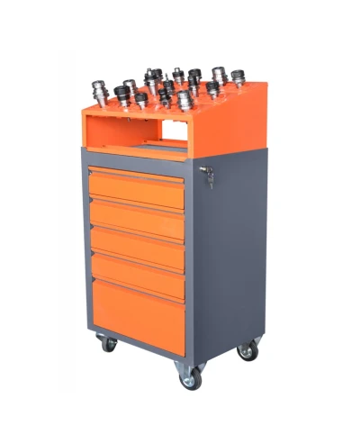 Skříňka na nářadí s držáky nástrojů CNC RS250