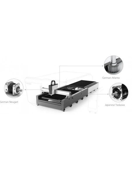 Vláknový laser FIBER LF3015GEP 6000W