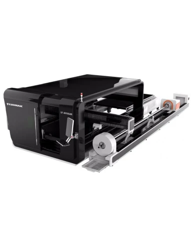 Vláknový laser s nástavcem pro řezání trubek a...