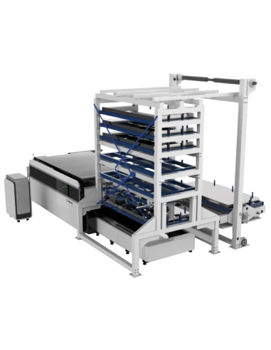 Vláknový laser FIBER LF3015GALW s automatickým...