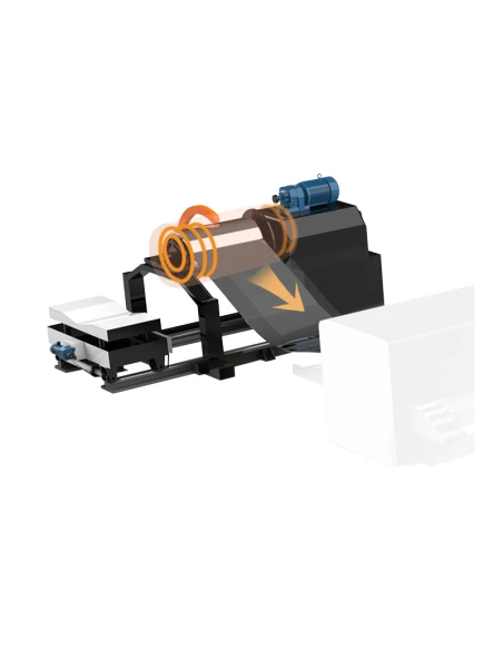FIBER LF3015MB vláknový laser s podavačem cívek