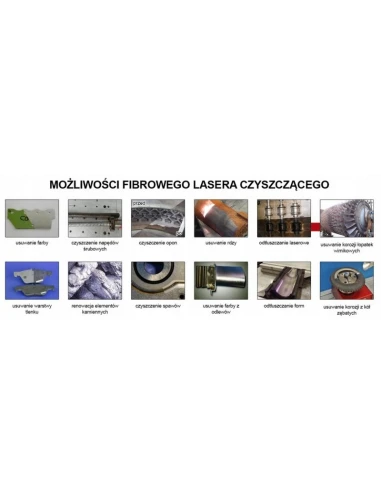 Čištění vláknovým laserem CL1500