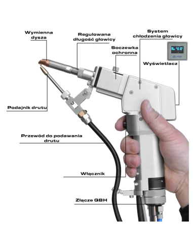 Laserový svařovací stroj CORMAK WL1000