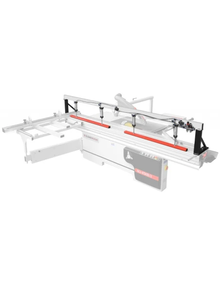 Pneumatická přítlačná podložka pro pilu na desky, dvoudílná 3200 mm