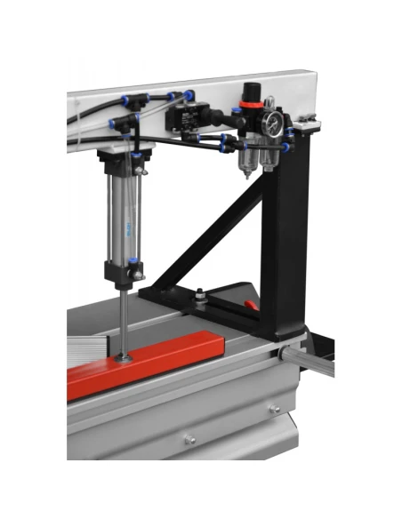 Pneumatická přítlačná podložka pro pilu na desky, dvoudílná 3200 mm