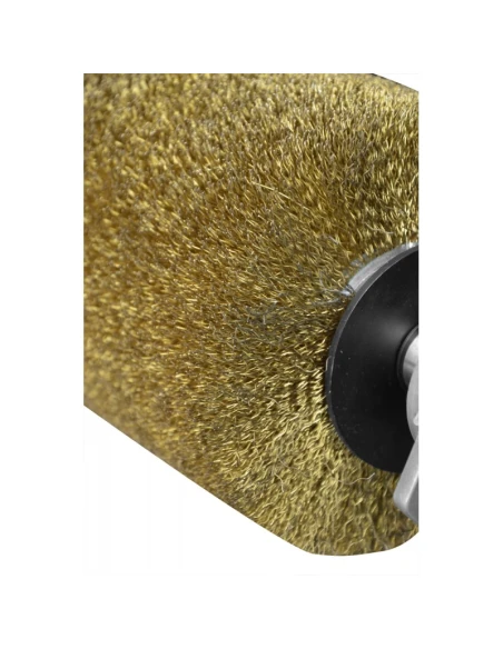 Mosazný drátěný válečkový kartáč pro brusku CORMAK MM3156C