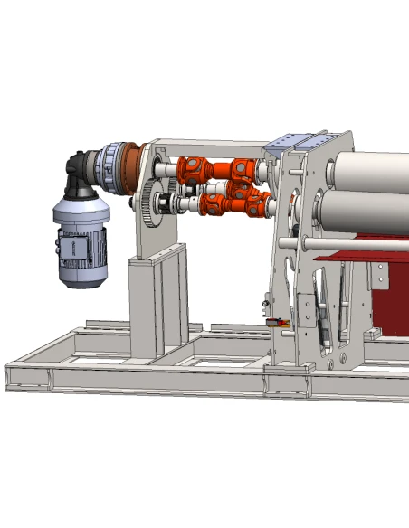 3válcový hydraulický válcovací stroj CORMAK RMH 2550x280