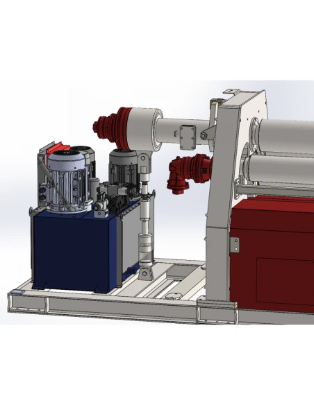 CORMAK 4válcová hydraulická válcovací stolice RMH 2050x220