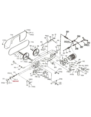 Tenzometrický snímač pro pásovou pilu G5025