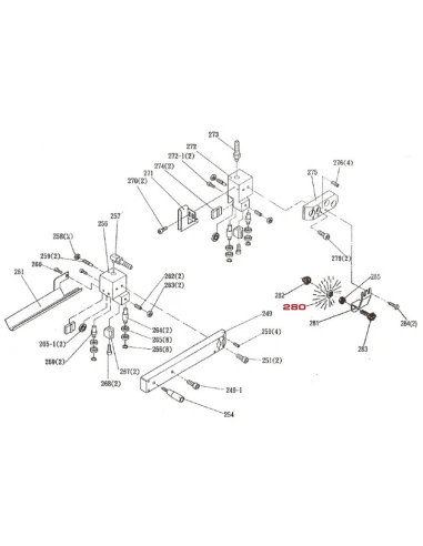 Kartáč pro pásovou pilu G5025