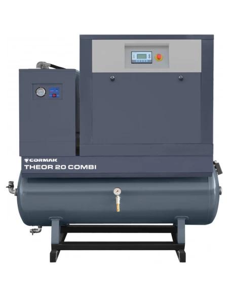 Sada THEOR 20 COMBI-500 - 15kW - 2000 l/min. - Šroubový kompresor THEOR 20 + odvlhčovač N20S + láhev 500 l.