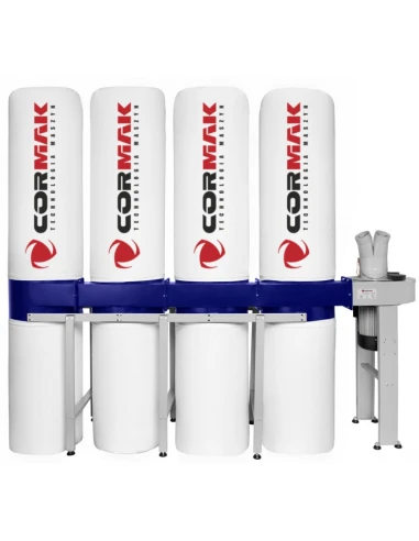 Odsávání třísek s plstěnými sáčky CORMAK FM470