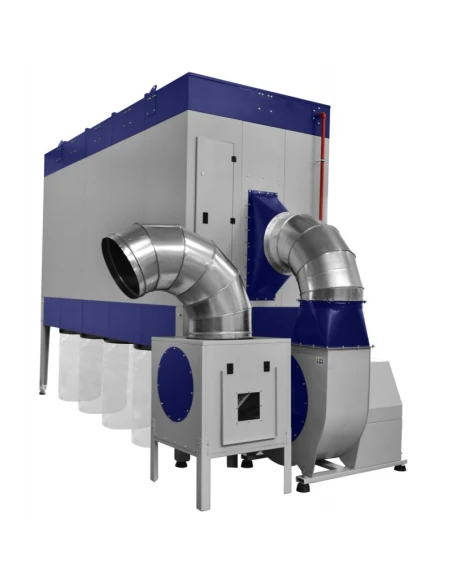 Průmyslové odsávání třísek a pilin Vibra Motor DC30450 m³/h