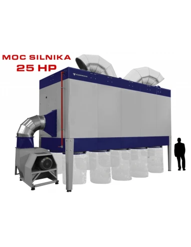 Průmyslové odsávání třísek a pilin Vibra Motor...