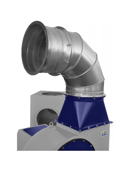 Průmyslové odsávání třísek a pilin Vibra Motor DC17400 m³/h PREMIUM