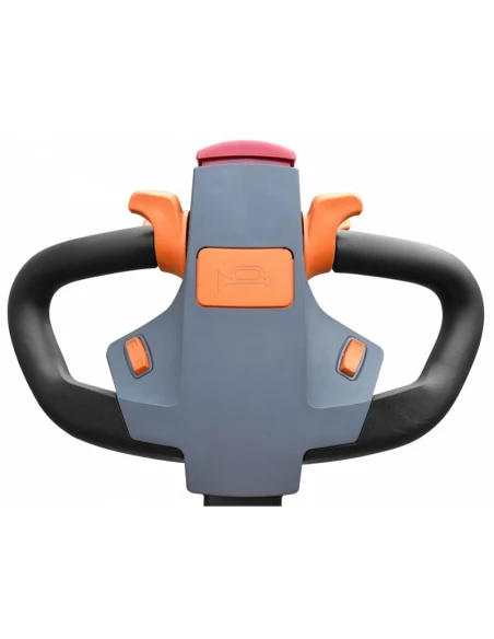 Samohybný elektrický stožárový vozík s plošinou Q15E35RD (nosnost 1500 kg, zdvih 3500 mm)