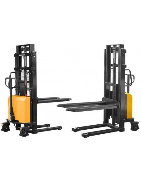 Poloelektrický stožárový paletový vozík B1025 (nosnost 1000 kg, zdvih 2500 mm)