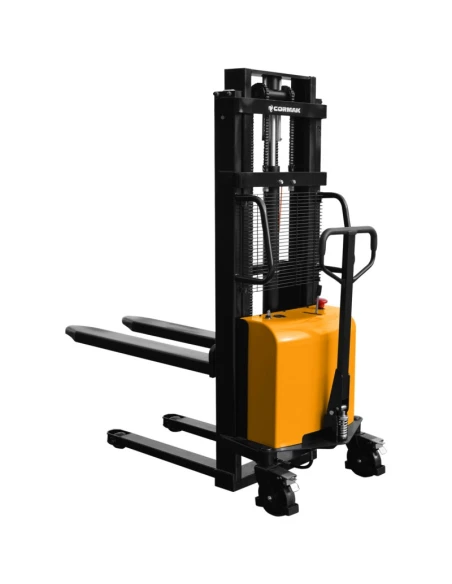 Poloelektrický stožárový paletový vozík B1025 (nosnost 1000 kg, zdvih 2500 mm)