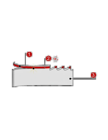 Bimetalový pásový pilový list M42 27x0,9x2455 8/12