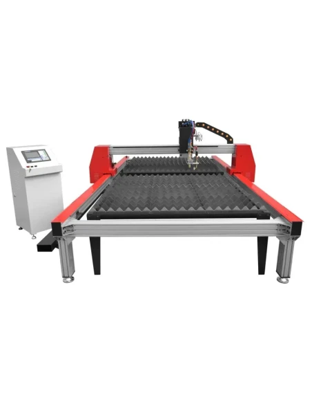 Plazmový a plynový řezací stroj PW-1530 AST 1500x3000 + kompresor Luft 1000 + zdroj SPARTUS ProCUT 125CNC