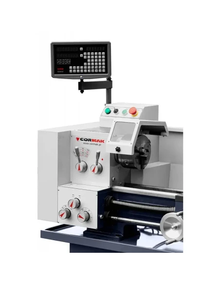 Univerzální konvenční soustruh CORMAK 330 x 915 400V se stojanem + nože + hrot