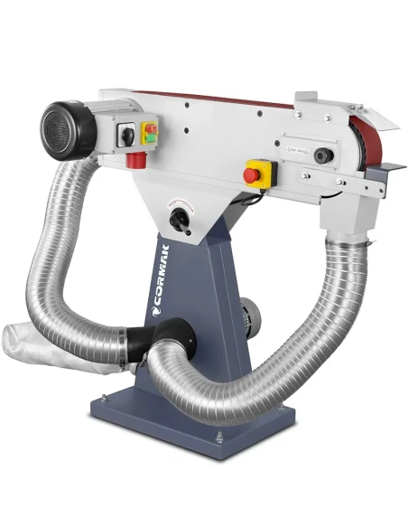 Pásová bruska na kov CORMAK SM75DC s odsáváním