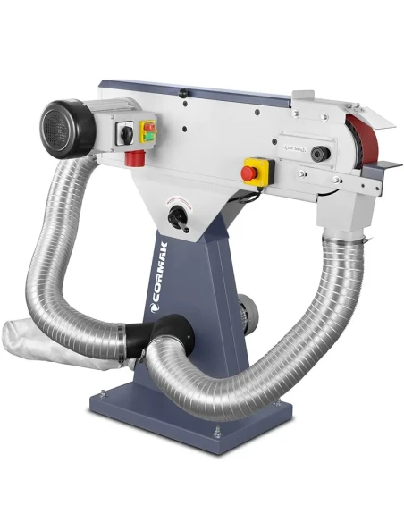 Pásová bruska na kov CORMAK SM75DC s odsáváním