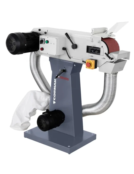 Pásová bruska na kov CORMAK BS150-200 s odsáváním