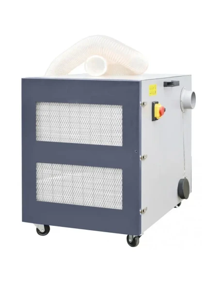 Průmyslová dvoukotoučová bruska CORMAK M300S se stojanem a odsáváním kovových třísek, pilin MDC1500 400V