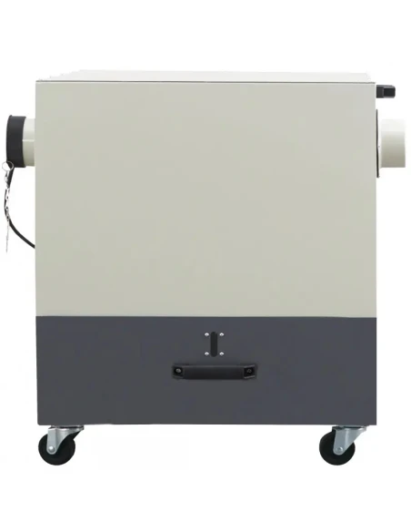 Průmyslová dvoukotoučová bruska CORMAK M300S se stojanem a odsáváním kovových třísek, pilin MDC1500 400V