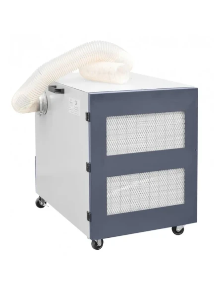 Profesionální dvoukotoučová kartáčová bruska odjehlovačka BMS2080 se stojanem a odsáváním kovových třísek, pilin MDC1500 400V