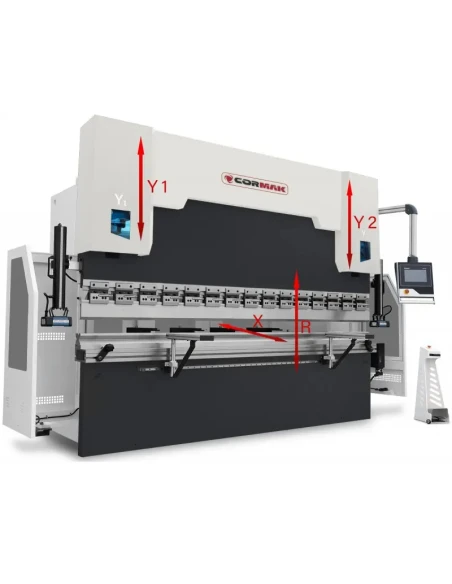 Hydraulický ohraňovací lis CORMAK CNC SERVO ELITE 40×2000 DA-58T