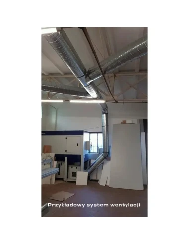 Průmyslový odsavač prachu a dřevěných třísek...