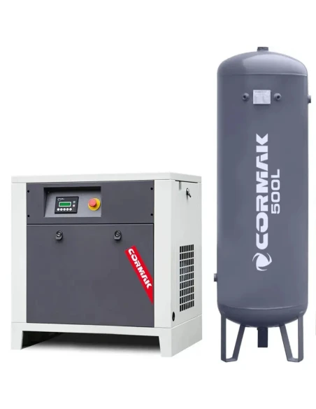Sada Kompresor LUFT 700 - 5,5kW - 650L/min. + Vertikální nádrž 500 L
