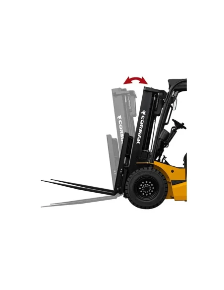 Elektrický vysokozdvižný vozík TRIPLEX WS25E45 (nosnost 2500 kg, zdvih 4500 mm)