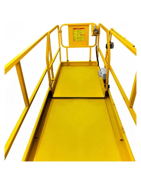 Elektrický nůžkový zvedák PNE12 (nosnost 320 kg, zdvih 12 m)