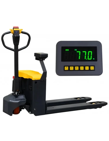 Elektrický paletový vozík s elektronickou váhou Q20SP 2000kg (elektrické zdvihání a jízda)