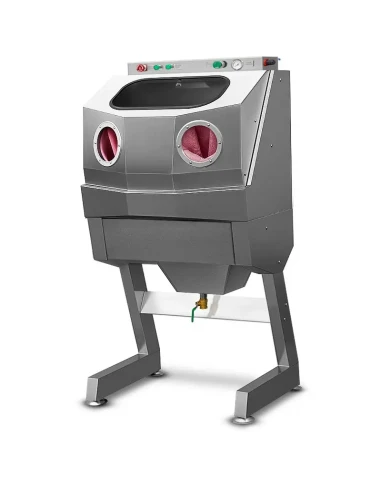 Vodní kabinová pískovačka z nerezové oceli INOX...