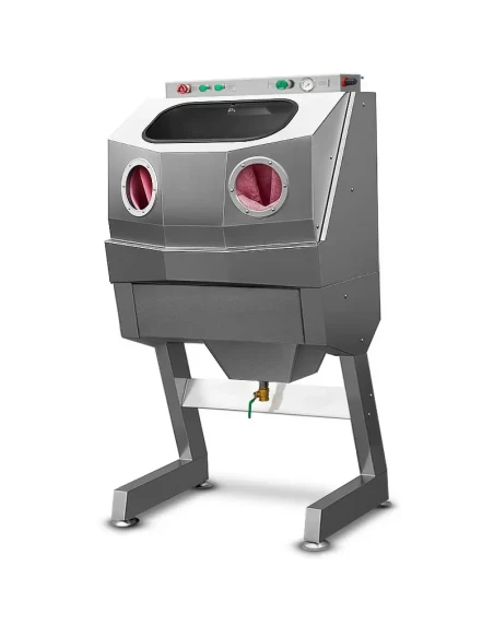 Vodní kabinová pískovačka z nerezové oceli INOX KDPM190