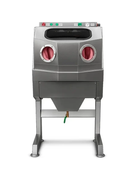 Vodní kabinová pískovačka z nerezové oceli INOX KDPM190