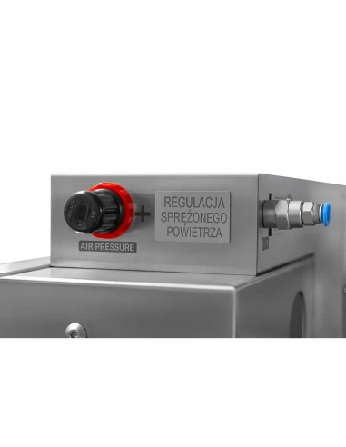 Vodní kabinová pískovačka z nerezové oceli INOX...