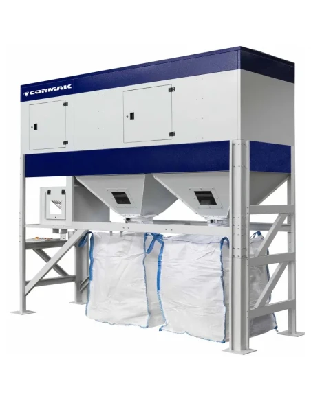 Průmyslový odsavač prachu a dřevěných třísek CORMAK SCV11300TC VIBER BIG-BAG